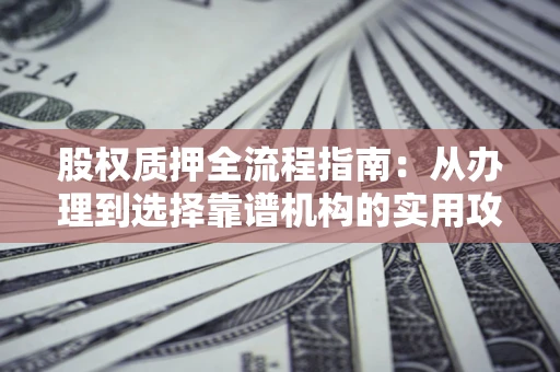 武汉股权质押全流程指南：从办理到选择靠谱机构的实用攻略