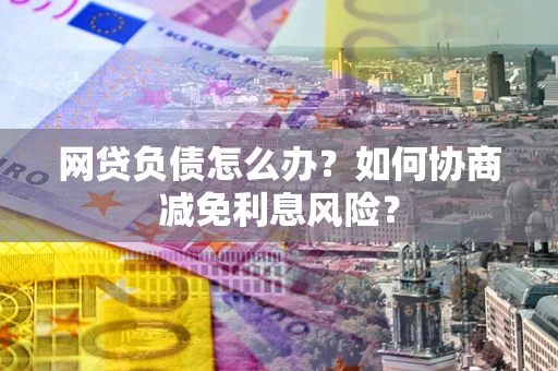 武汉网贷负债怎么办？如何协商减免利息风险？