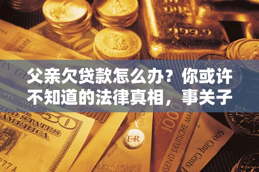 武汉父亲欠贷款怎么办？你或许不知道的法律真相，事关子女未来