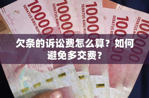 武汉欠条的诉讼费怎么算？如何避免多交费？