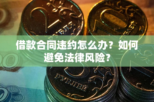 武汉借款合同违约怎么办？如何避免法律风险？