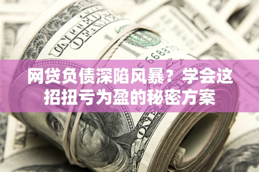 武汉网贷负债深陷风暴？学会这招扭亏为盈的秘密方案